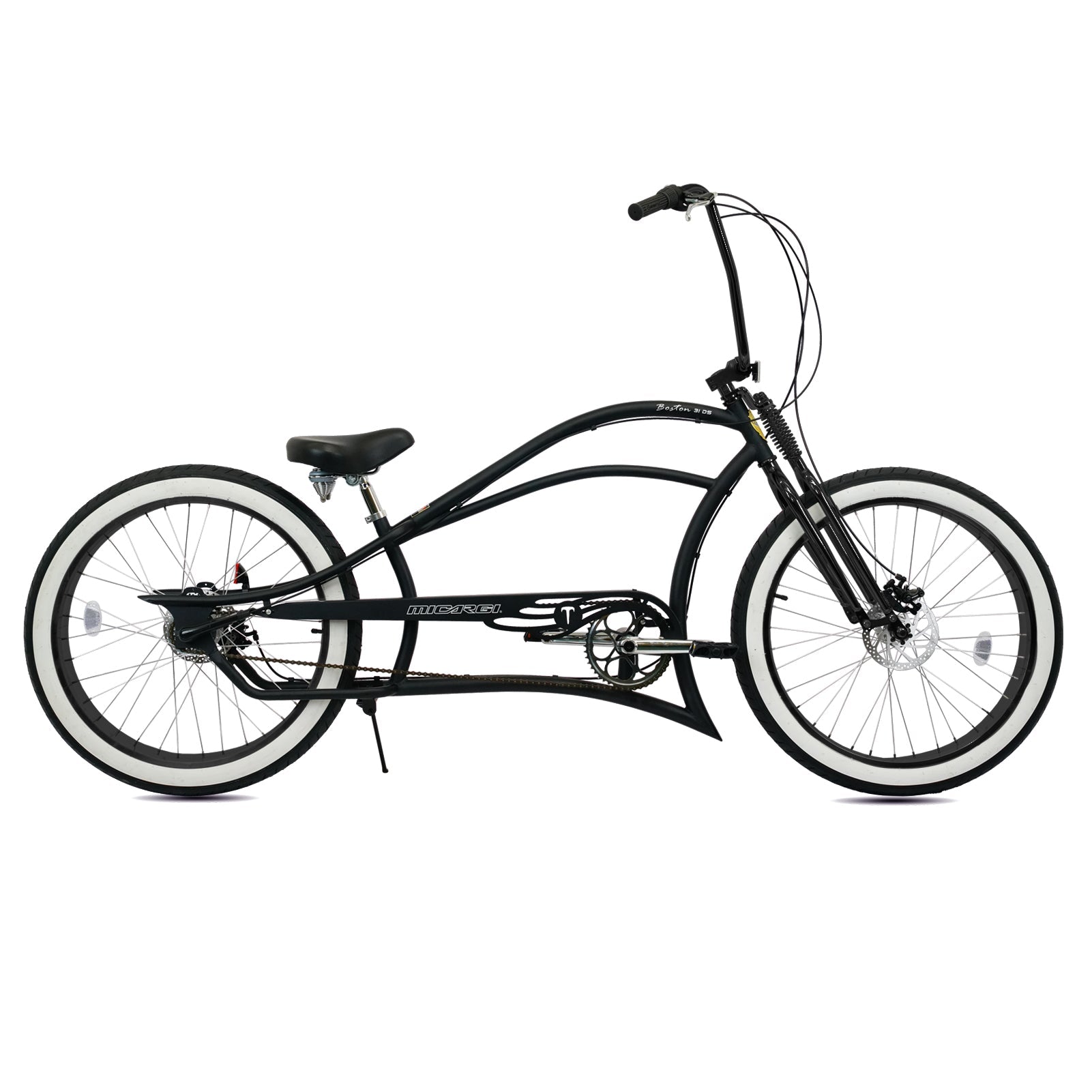 Micargi Boston 3i DS Stretch Cruiser Bike - Micargi Bikes