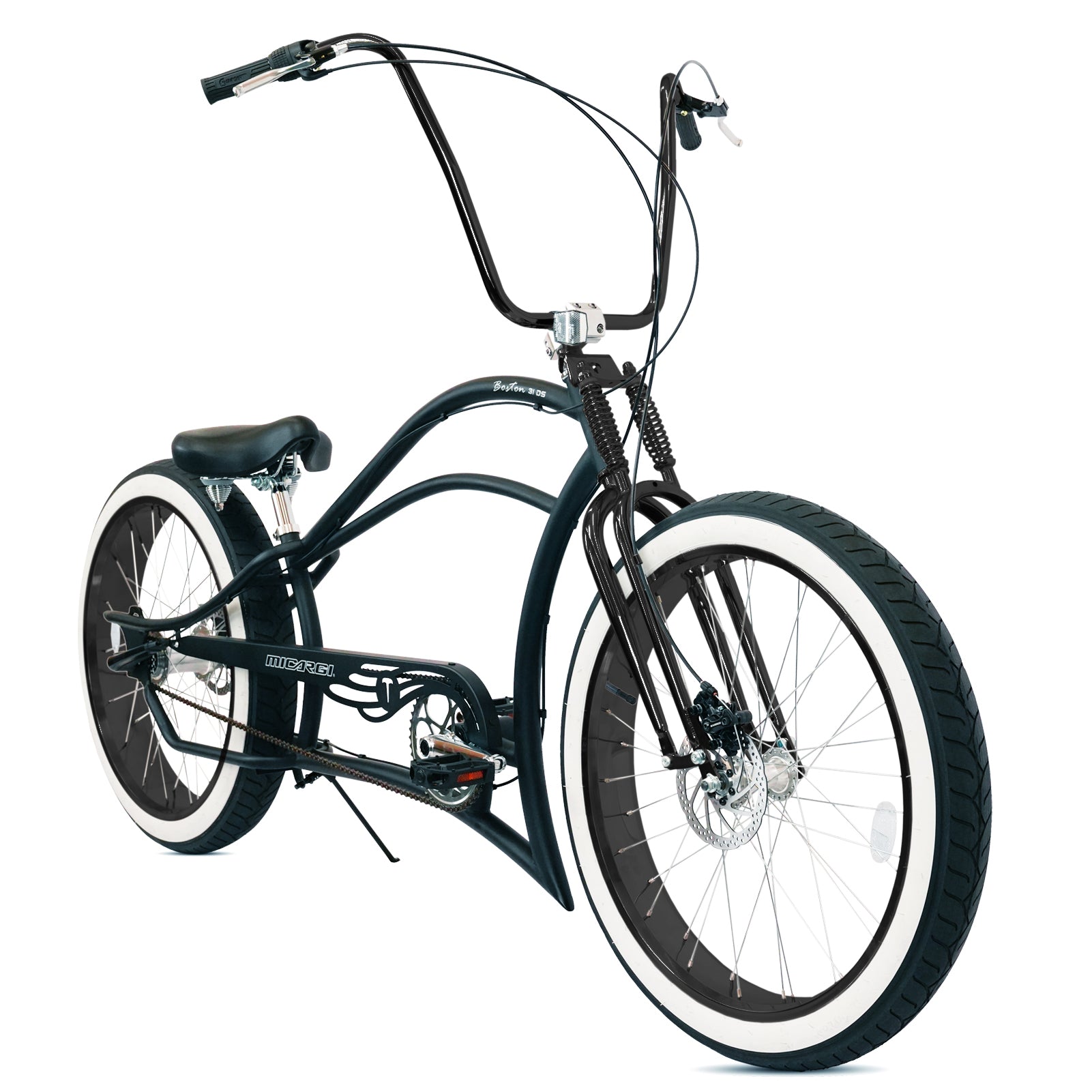 Micargi Boston 3i DS Stretch Cruiser Bike - Micargi Bikes