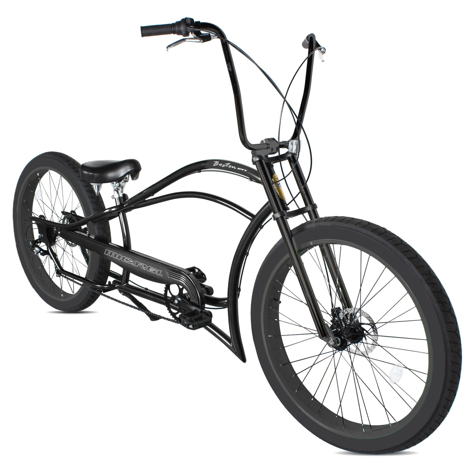 Micargi Boston GT7 Stretch Cruiser Bicycle - Micargi Bikes