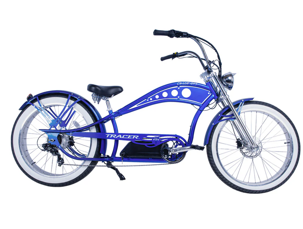 26" Chico GT7 750W Stretch Cruiser Ebike