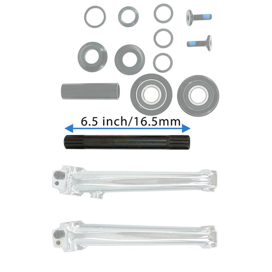 CS-UBX164-ED, Crank Set Steel 170MM USA/BB 8T Black Sale price