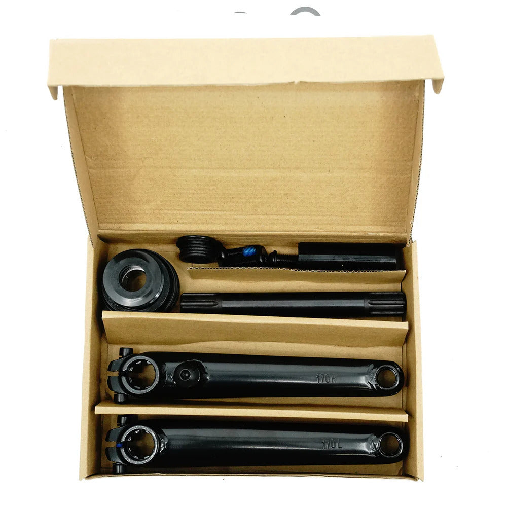 CS-UBX164-ED, Crank Set Steel 170MM USA/BB 8T Black Sale price