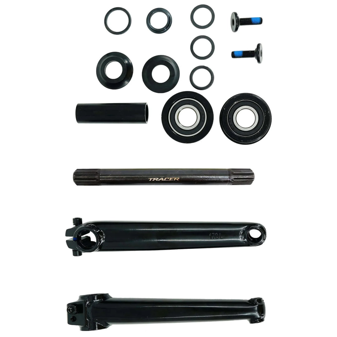 CS-UBX200 Crank Set Steel 170mm USA/bb 8T