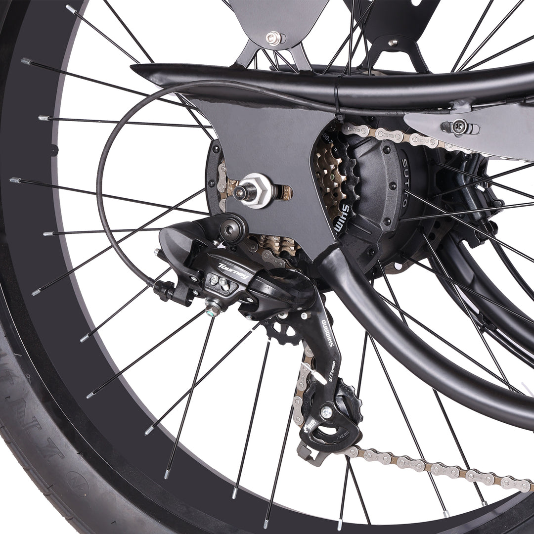26" Chico GT7 750W Stretch Cruiser Ebike