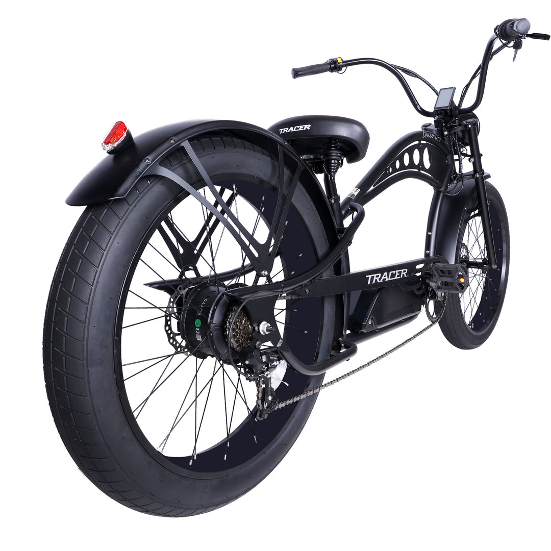 26" Chico GT7 750W Stretch Cruiser Ebike
