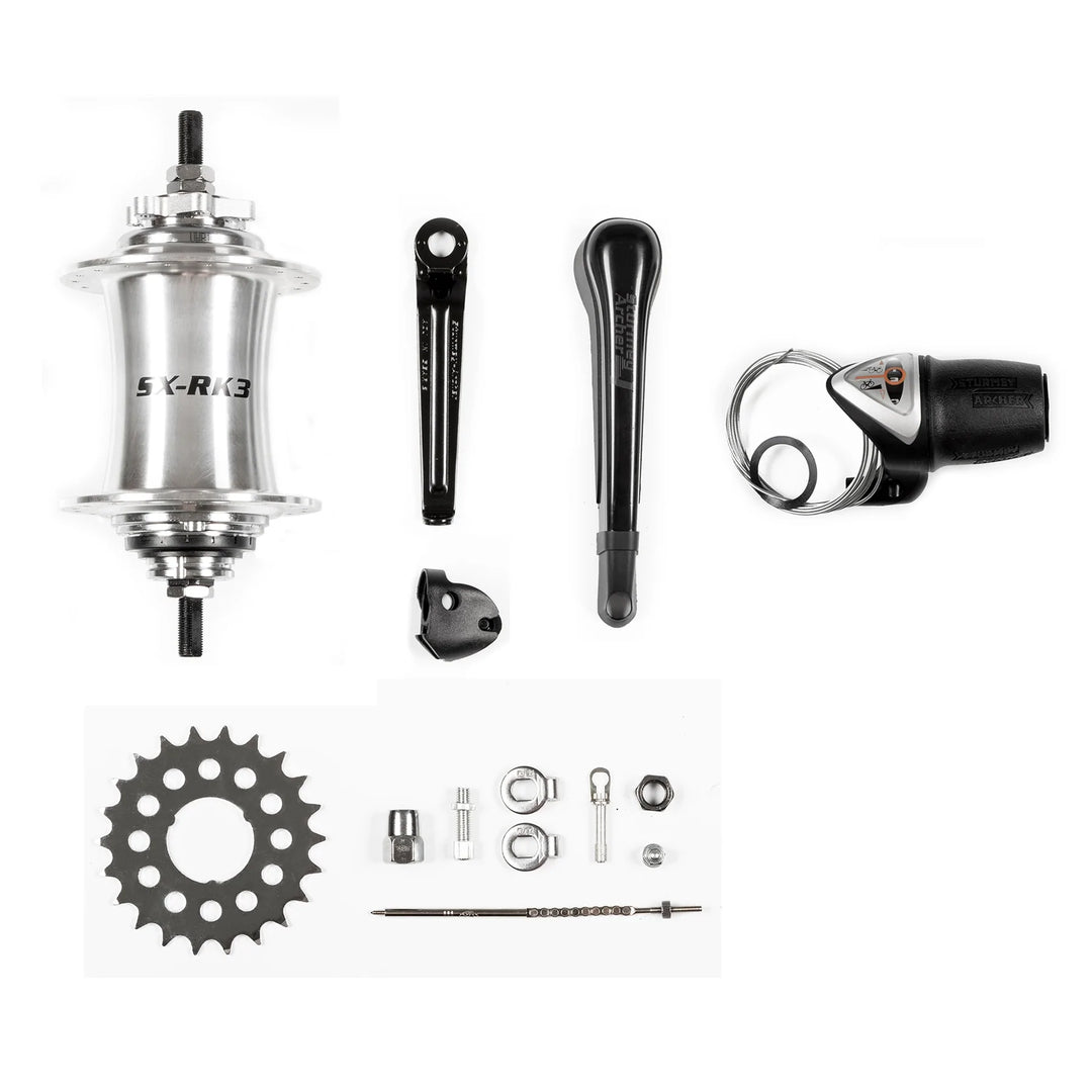 Sturmey Archer HU-SX-RK3 3SP Hub Kit