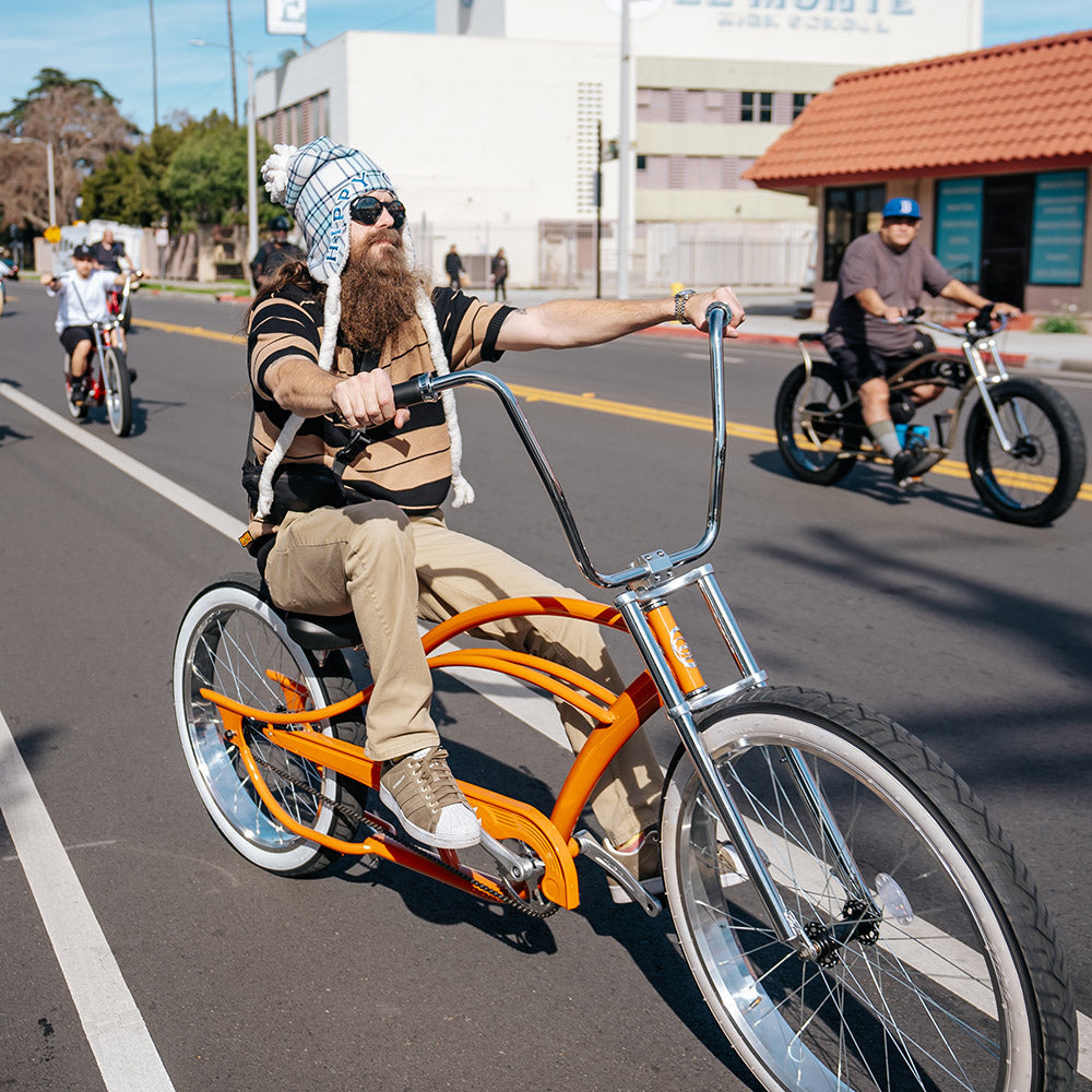 Micargi Bronco 29'' Stretch Chopper Cruiser Bike