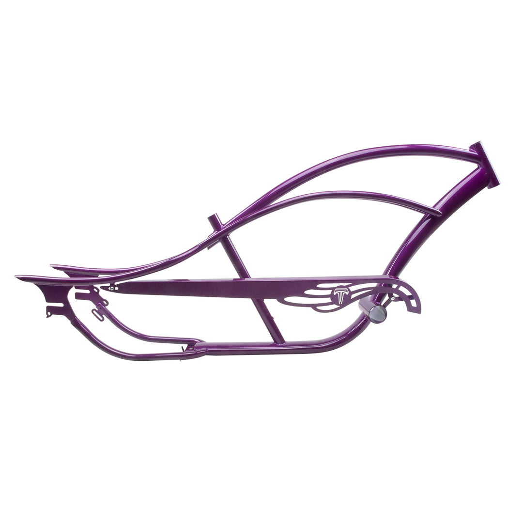 FM-BRONCO Bronco chopper Stretch cruiser bike frame 26" coaster brake or 7 Speed frame