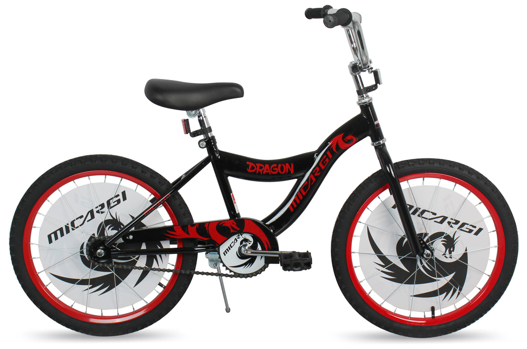 kinderfahrrad dragons Micargi Dragon 20" inch Kids Bike For Girls and Boys