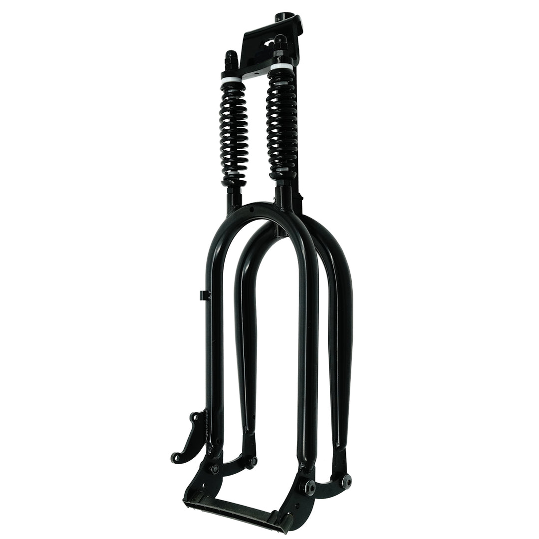Micargi Rear Disc Brake FK-DS20218135D 20'' Dual Classical Springer Fork with Disc Brake, For ...