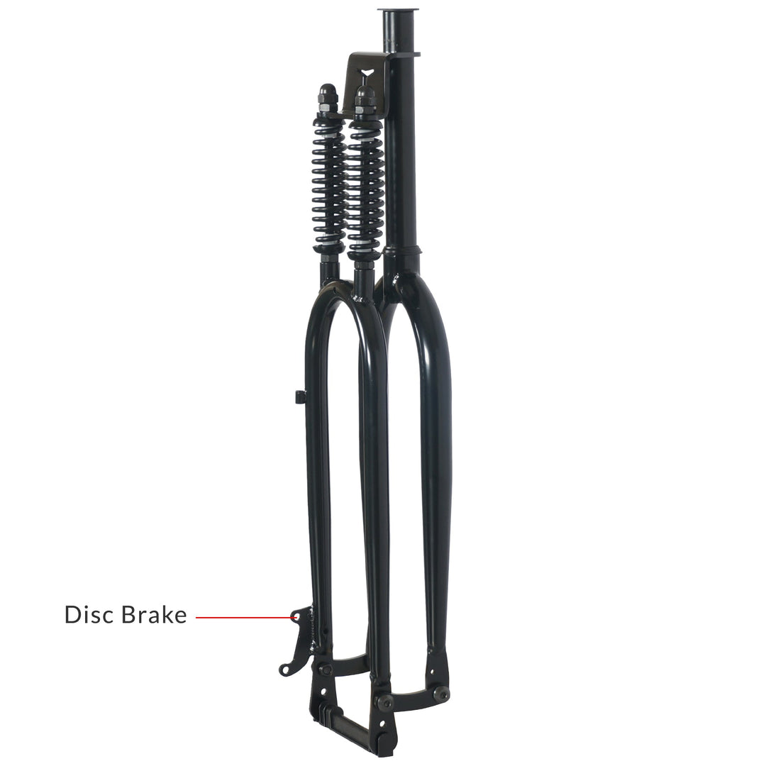 Micargi FK-DS26218135D8 26" DUAL Spring Classic Bike Fork