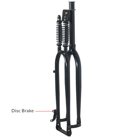 Micargi FK-DS26218135D8 26" DUAL Spring Classic Bike Fork