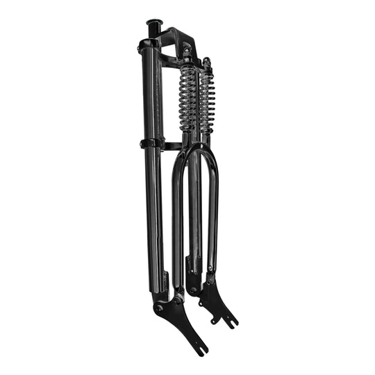 Micargi FK-GT26263145D 26" Classical Triple Tree Dual Springer Fork for Disc Brake 25.4MM(1 inch)