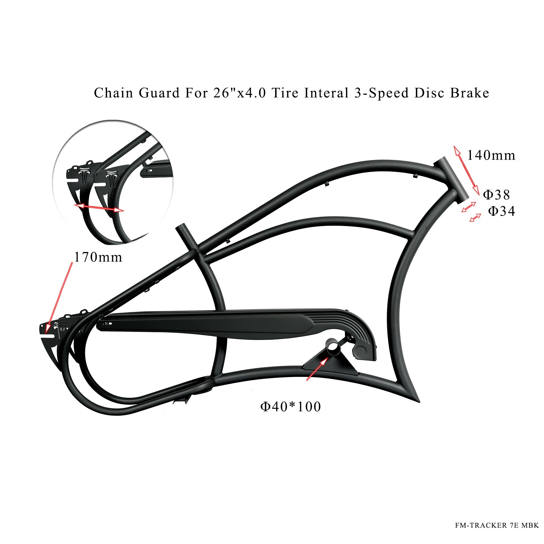 Micargi Bike Frame 4.0C 26