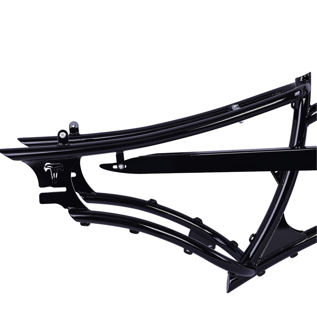 Tracer FM-RAPTOR Ebike Frame 26inch Stretch Chopper for 7 Speed/1 Speed
