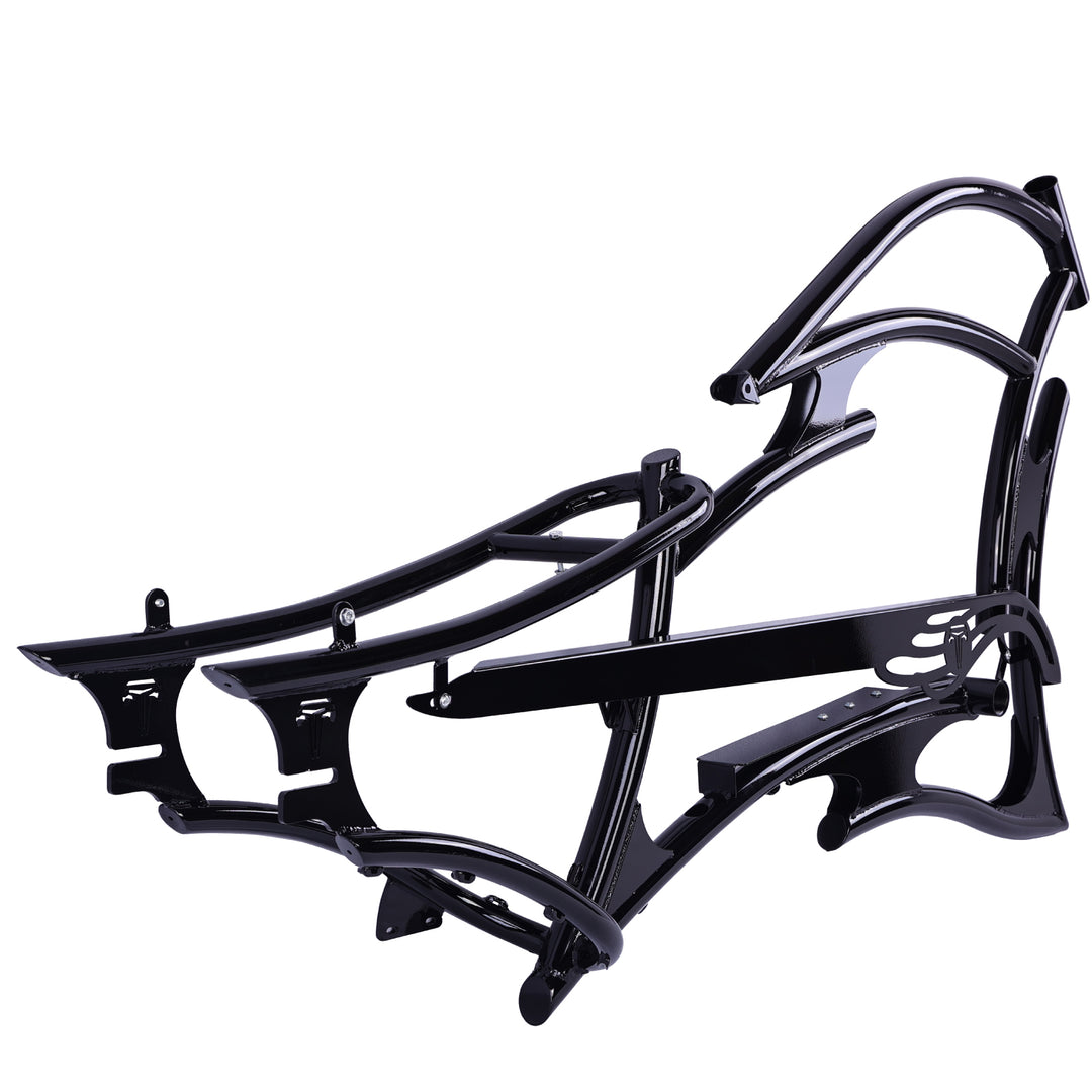Tracer FM-RAPTOR Ebike Frame 26inch Stretch Chopper for 7 Speed/1 Speed
