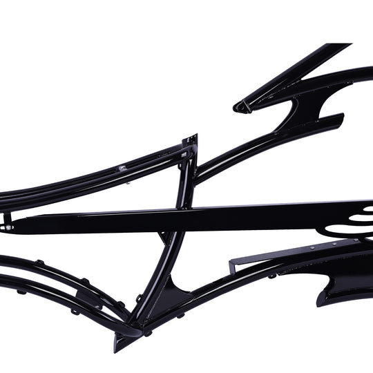 Tracer FM-RAPTOR Ebike Frame 26inch Stretch Chopper for 7 Speed/1 Speed