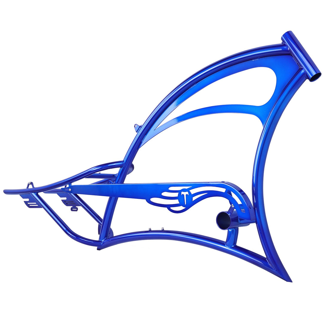 Micargi FM-Scorpion pro dts 26" Single Speed Bicycle Frame with Fenders and Saddle Suspion