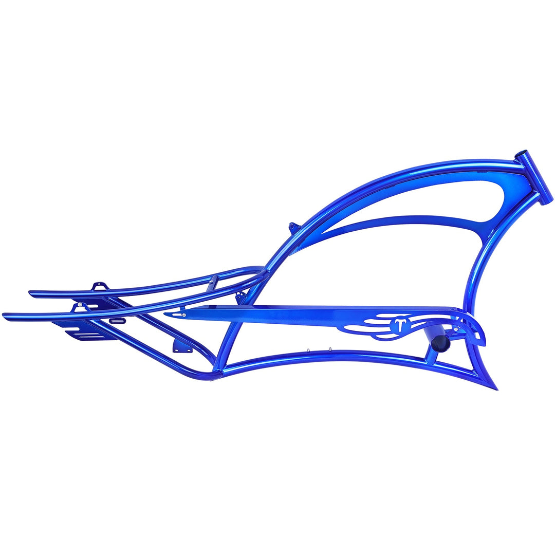 Micargi FM-Scorpion pro dts 26" Single Speed Bicycle Frame with Fenders and Saddle Suspion