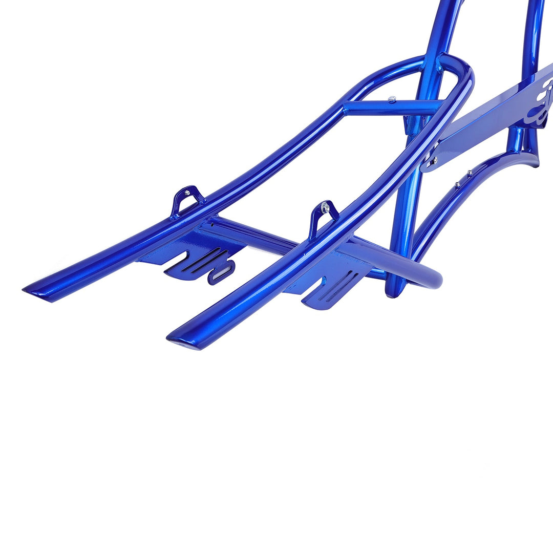 Micargi FM-Scorpion pro dts 26" Single Speed Bicycle Frame with Fenders and Saddle Suspion