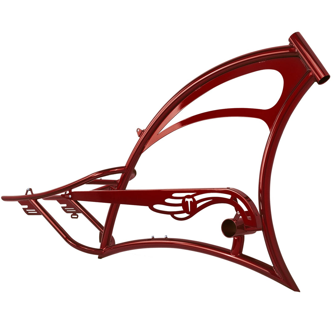 Micargi FM-Scorpion pro dts 26" Single Speed Bicycle Frame with Fenders and Saddle Suspion