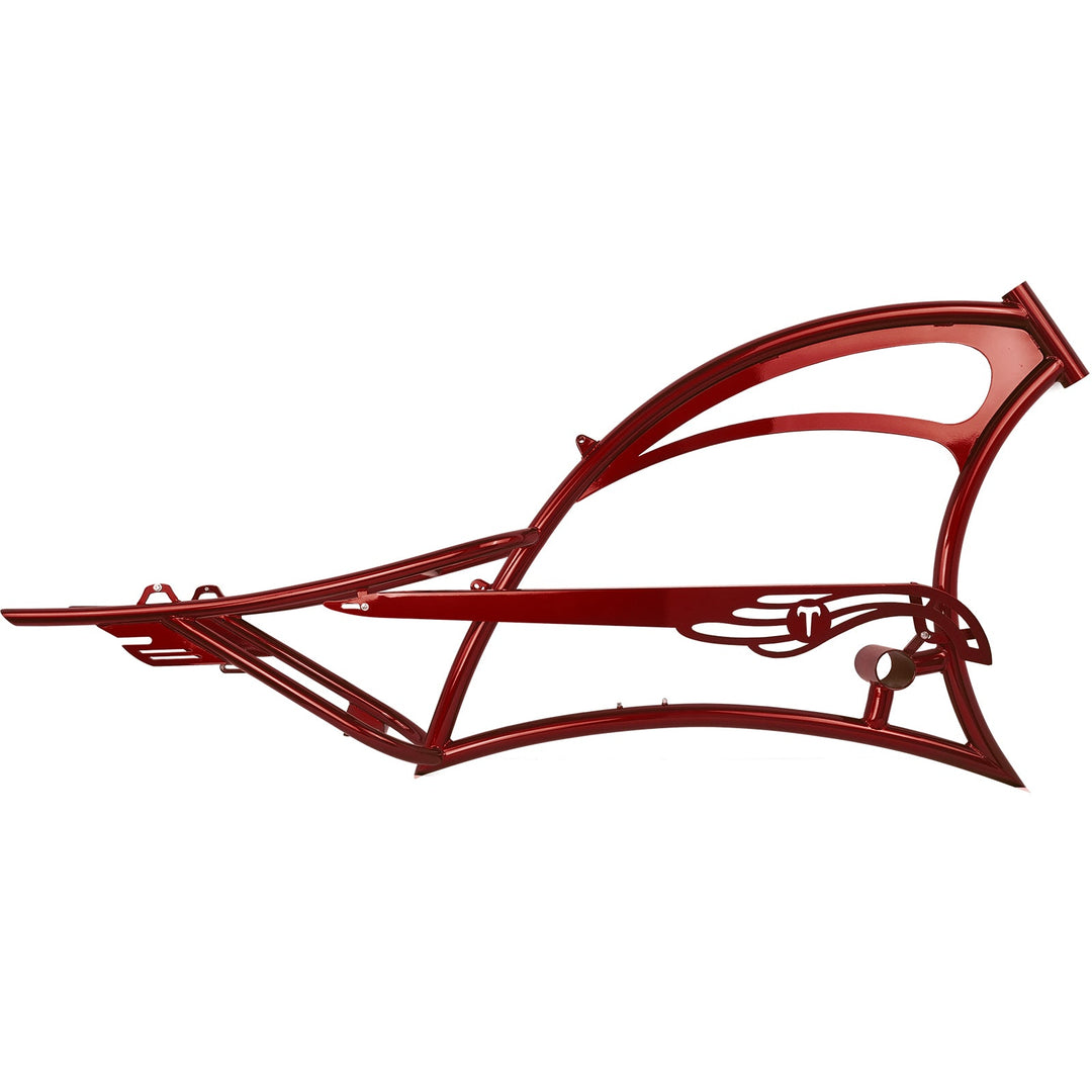 Micargi FM-Scorpion pro dts 26" Single Speed Bicycle Frame with Fenders and Saddle Suspion