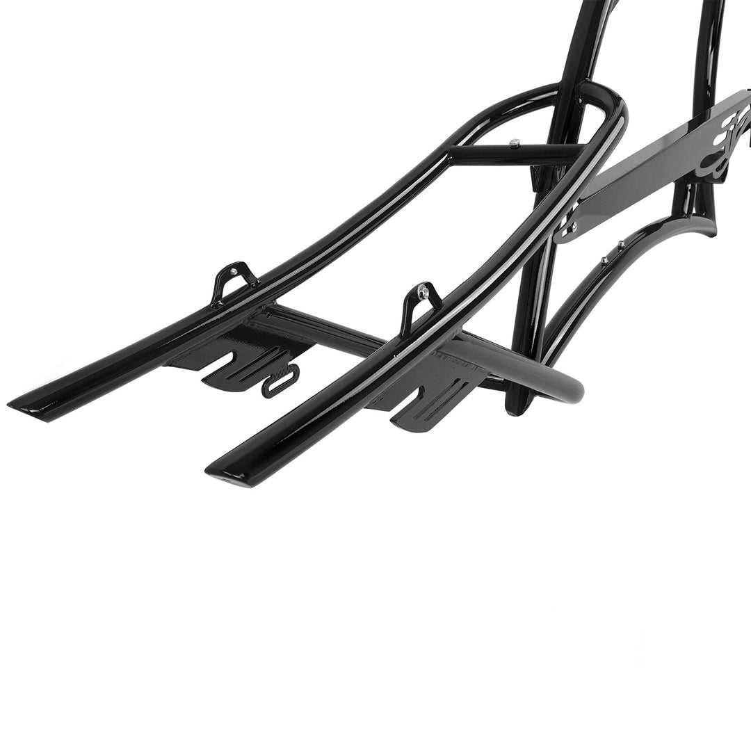 Micargi FM-Scorpion pro dts 26" Single Speed Bicycle Frame with Fenders and Saddle Suspion