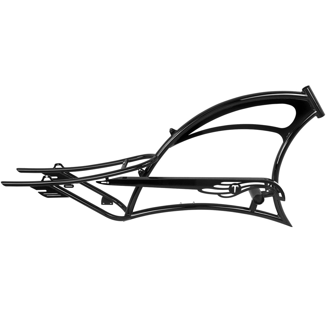 Micargi FM-Scorpion pro dts 26" Single Speed Bicycle Frame with Fenders and Saddle Suspion