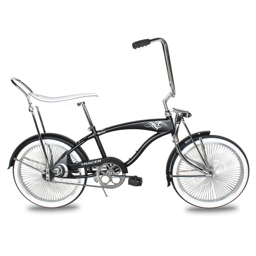 20" Hyena Classic Beach Lowrider Bike w/140H Wheel, Single Speed, w/ Banana Seat