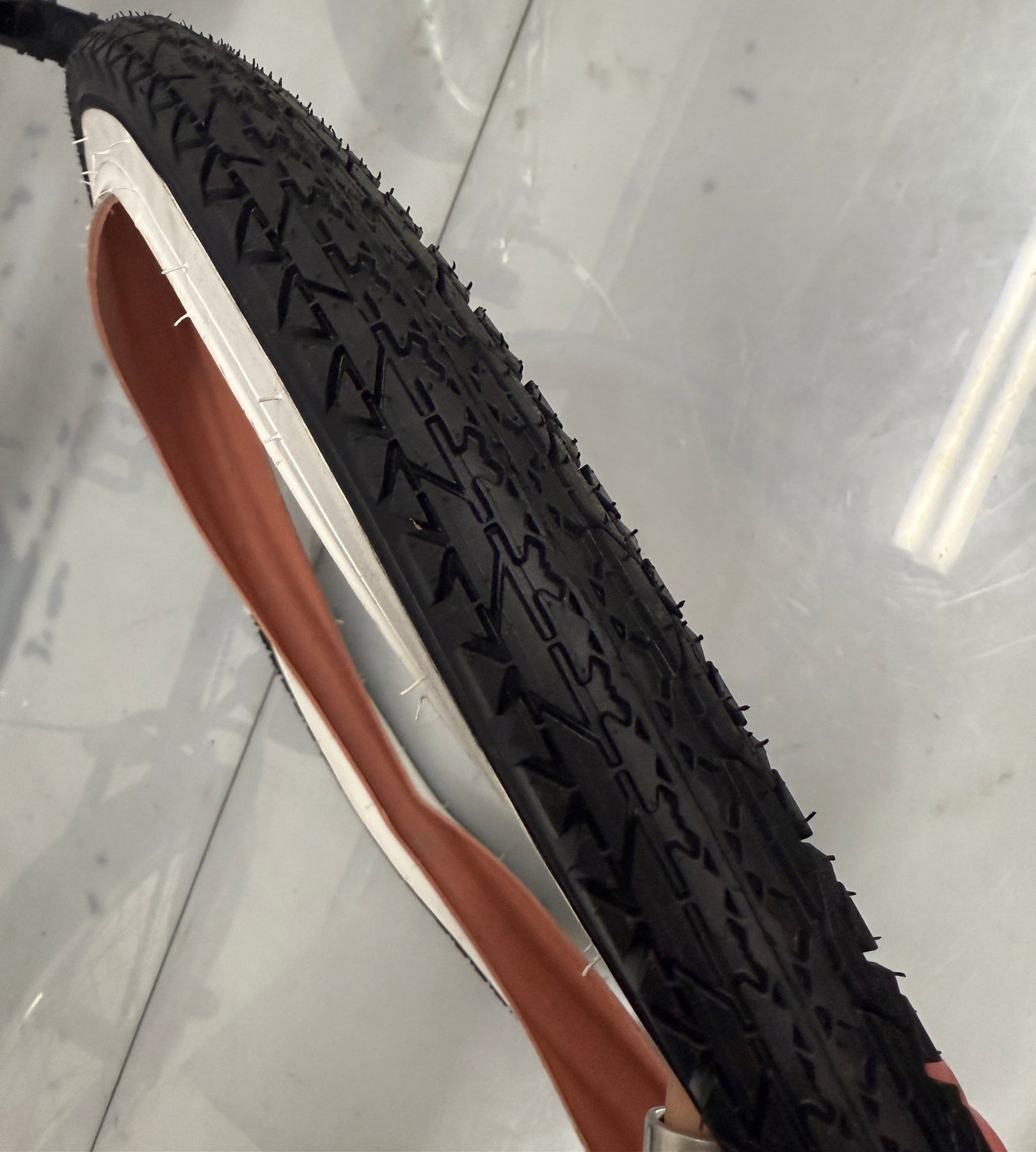 schwinn 26x2.125 typhoon cord bicycle white wall tires Wanda TR-WD-P123-26/24x2.125 White Wall Tire 24" / 1