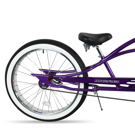 Micargi 26" Marten 3.0 Single Speed Springer Fork Cruiser Bike