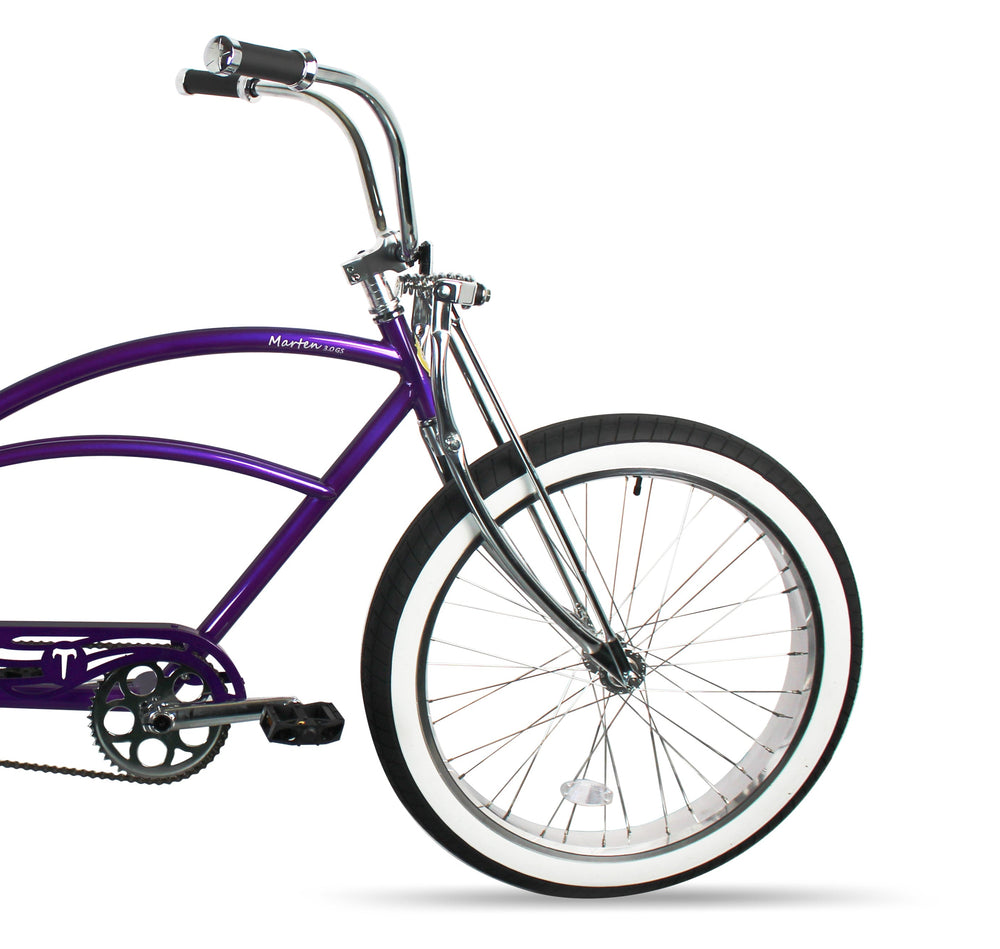 Micargi 26" Marten 3.0 Single Speed Springer Fork Cruiser Bike