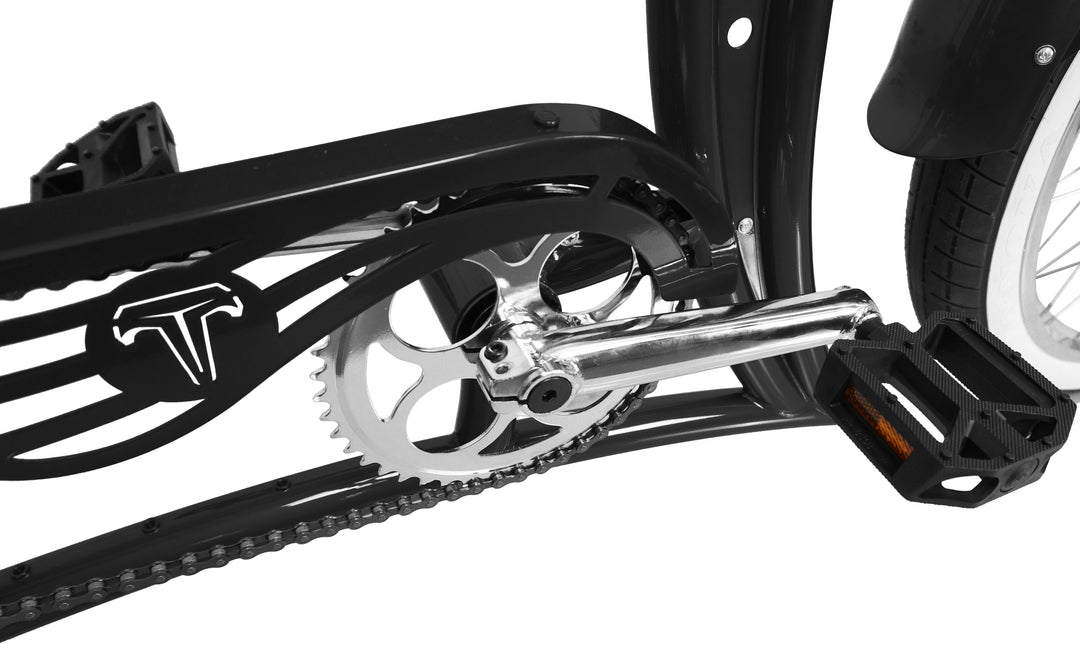 26" Kraken Pro Stretch Chopper Bike Single Speed