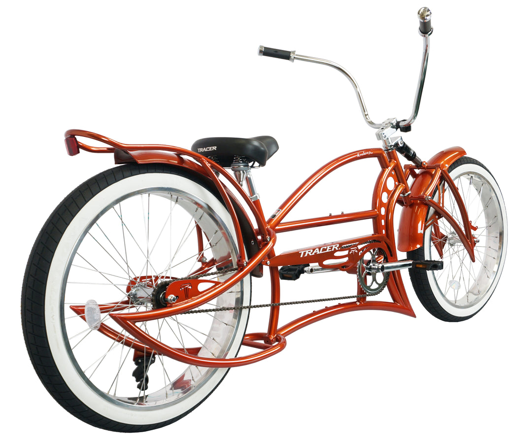 26" Kraken Pro Stretch Chopper Bike Single Speed