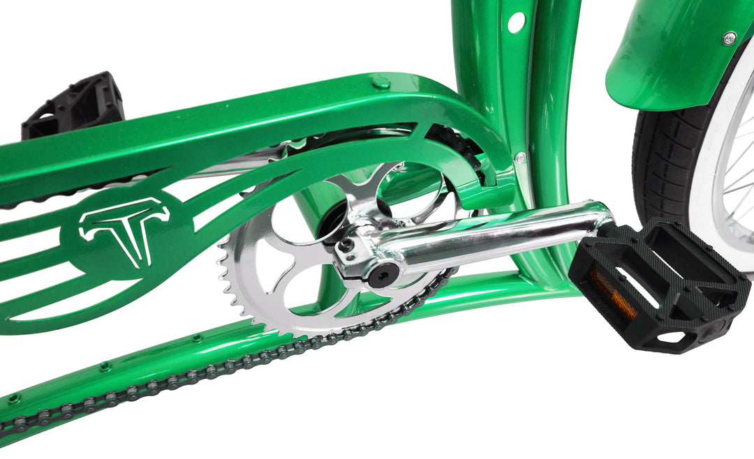 26" Kraken Pro Stretch Chopper Bike Single Speed