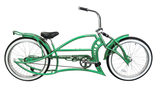 26" Kraken Pro Stretch Chopper Bike Single Speed