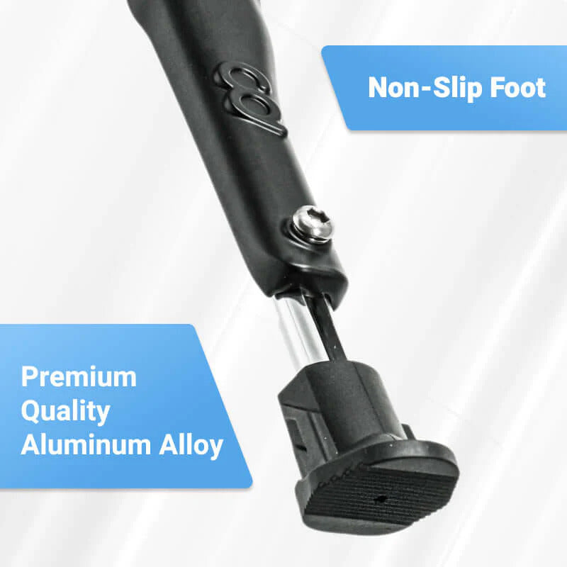 Adjustable Bicycle Kickstand for Stretch Bikes Chopper Bike Cruiser Bicycle