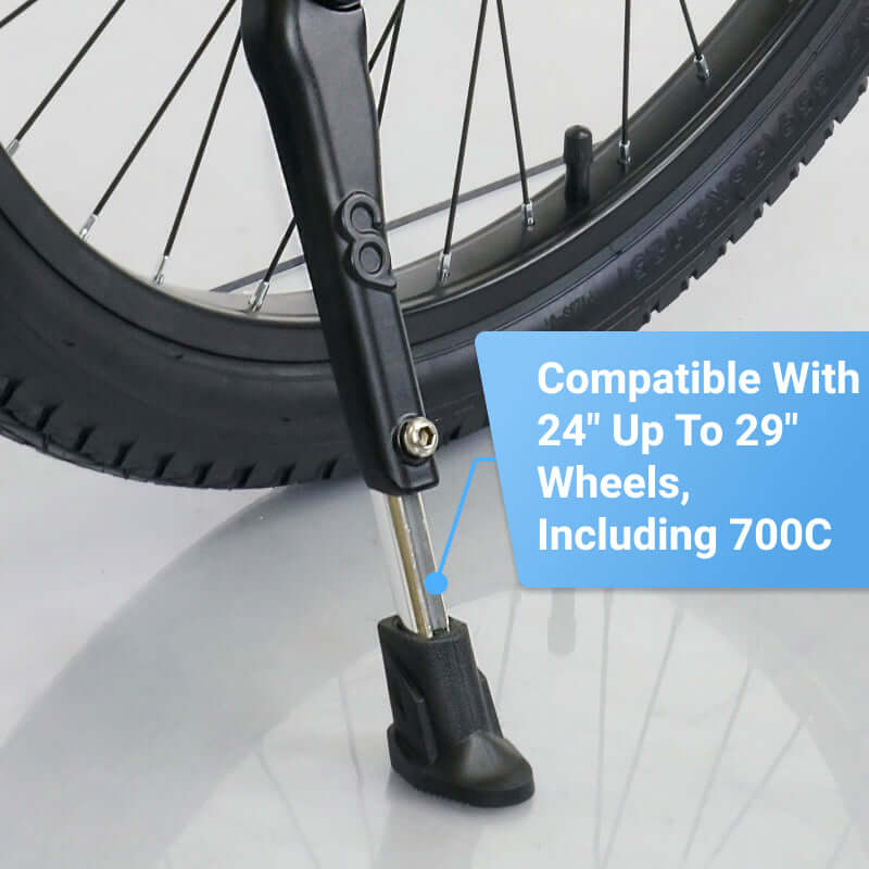 Adjustable Bicycle Kickstand for Stretch Bikes Chopper Bike Cruiser Bicycle