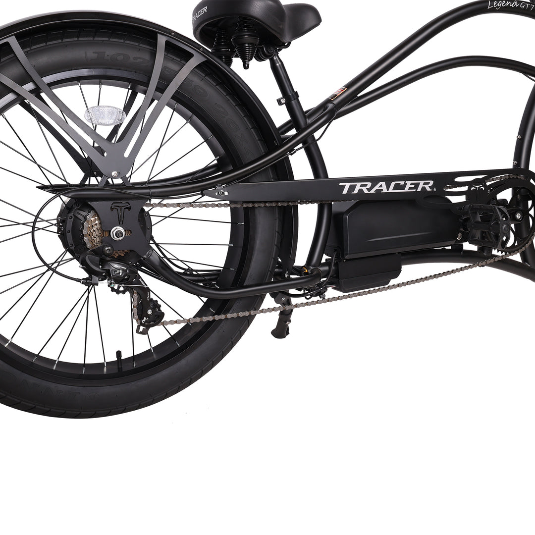 26" Legend GT7 1000W Strech Cruiser Chopper Bike