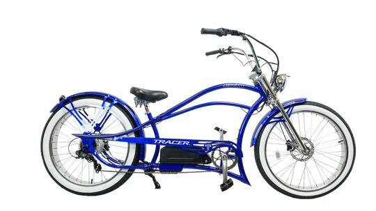 26" Legend GT7 1000W Strech Cruiser Chopper Bike