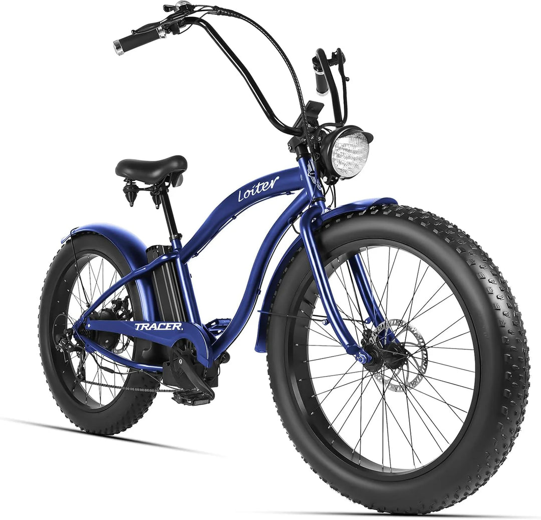 Tracer Loiter 26" 48V 800W Cruiser E-Bike