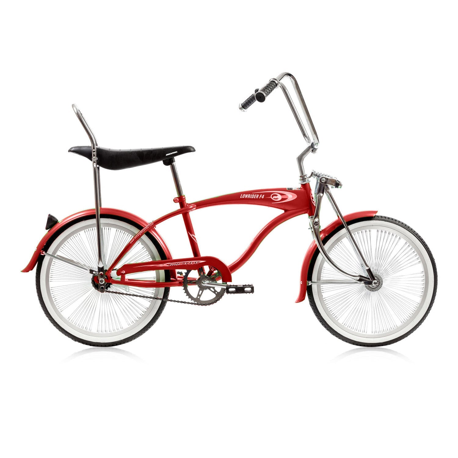 Micargi F4 Lowrider Bicycle, Red
