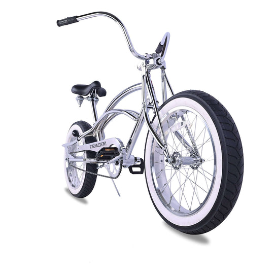 Master 2.0 GS Chrome Stretch Cruiser Bike 20 inch