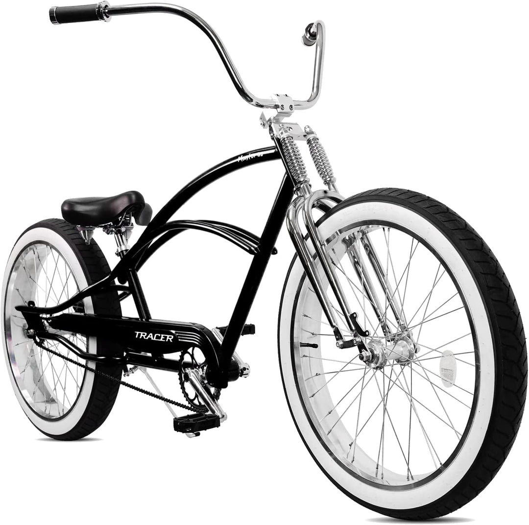 Tracer Master DS 26" Dual Springer Chopper Stretch Beach Cruiser Bike