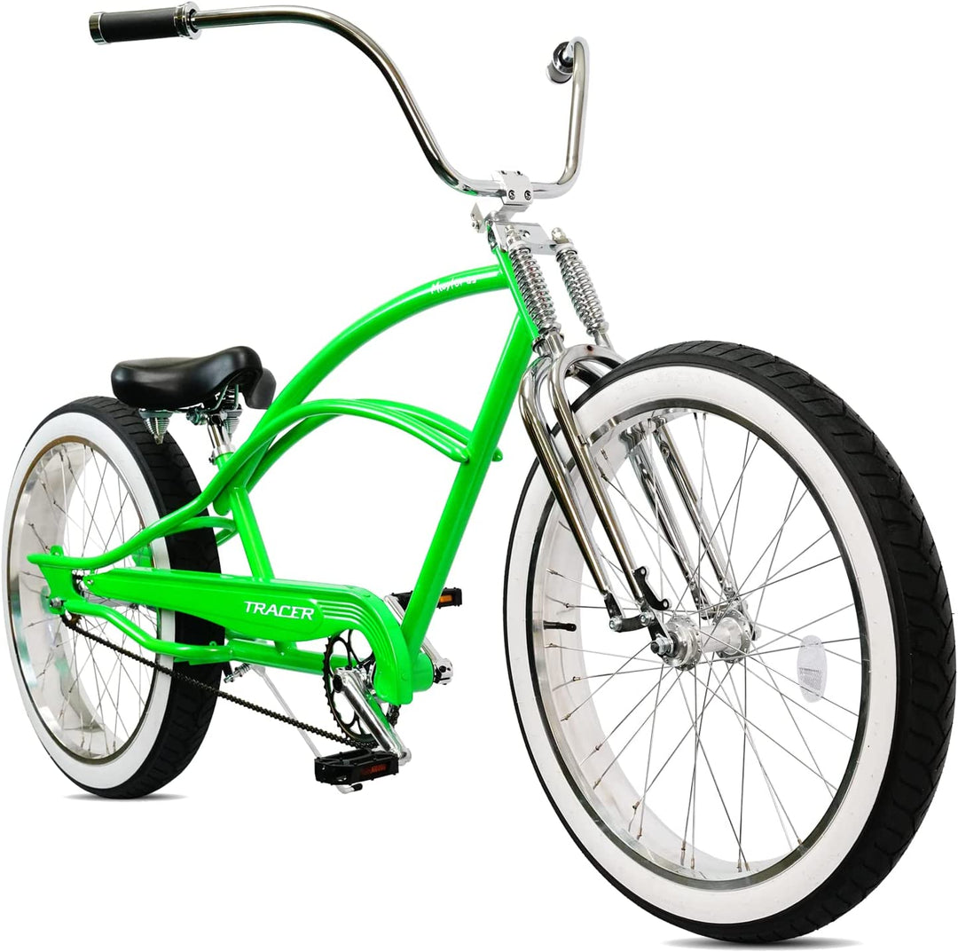 Tracer Master DS 26" Dual Springer Chopper Stretch Beach Cruiser Bike
