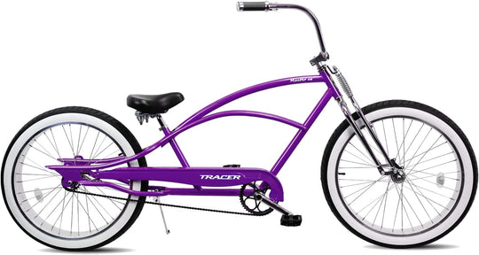 Tracer Master DS 26" Dual Springer Chopper Stretch Beach Cruiser Bike