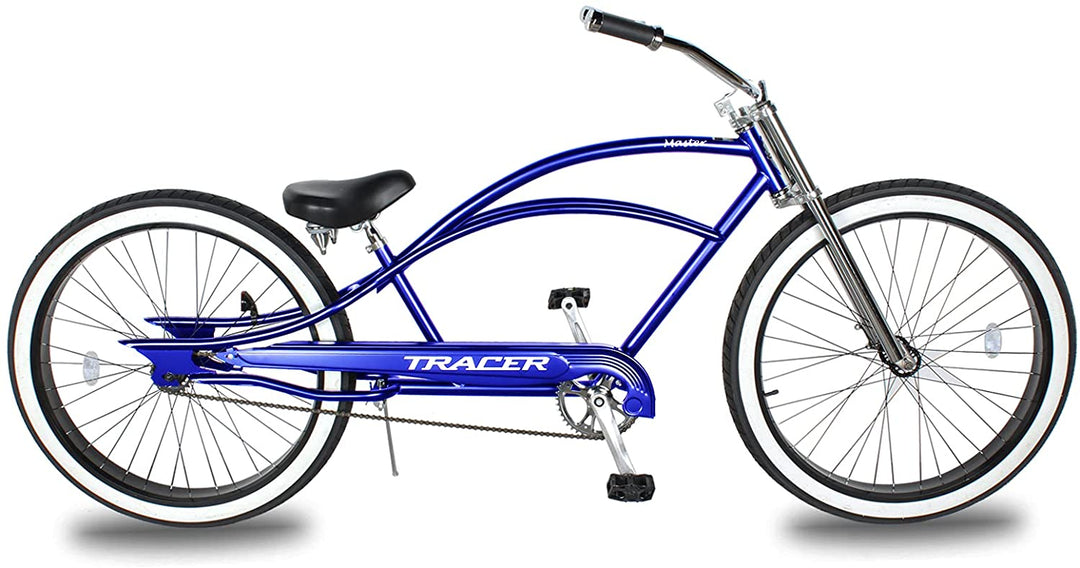 Tracer Master 29" Chopper Stretch Beach Cruiser Fat Tire Bike Single-Speed