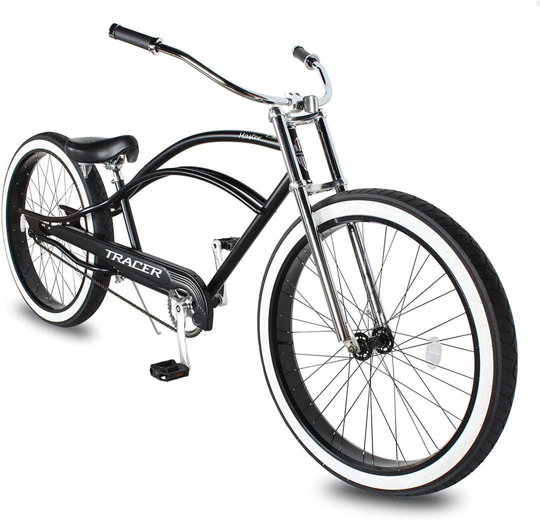 Tracer Master 29" Chopper Stretch Beach Cruiser Fat Tire Bike Single-Speed
