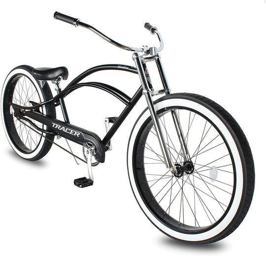Tracer Master 29" Chopper Stretch Beach Cruiser Fat Tire Bike Single-Speed