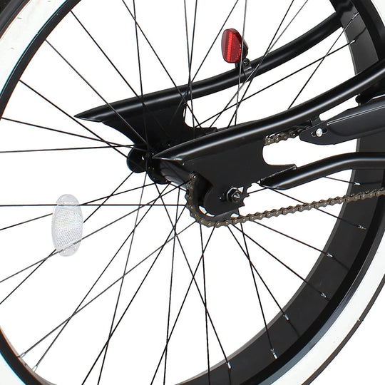 Tracer Master 29" Chopper Stretch Beach Cruiser Fat Tire Bike Single-Speed